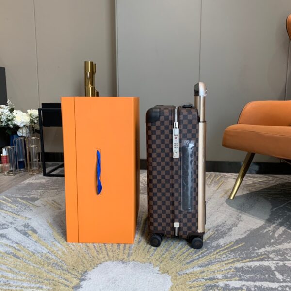 Replica Louis Vuitton Horizon 55 Rolling Luggage DAMIER EBENE N23304 6