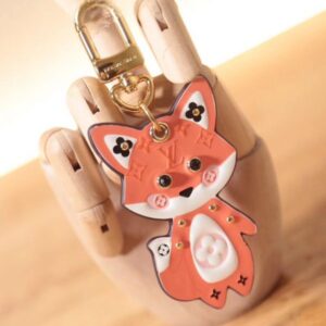 Replica LV Cute Fox Bag Charm And Key Holder Louis Vuitton M69015 2