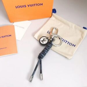 Replica LV Leather Rope Bag Charm And Key Holder Louis Vuitton M67224 2