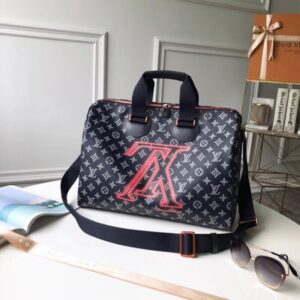 Replica Louis Vuitton Speedy Bandouliere 40 Monogram Ink M43697 2