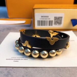 Replica LV Daily Monogram Studs Bracelet Louis Vuitton M6557F 2