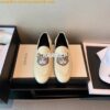 Replica Gucci Leather Horsebit Loafer 414998 White