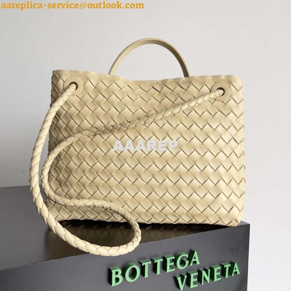 Replica Bottega Veneta BV 743572 Medium Andiamo Apricot 4