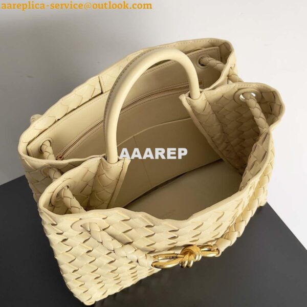 Replica Bottega Veneta BV 743572 Medium Andiamo Apricot 11