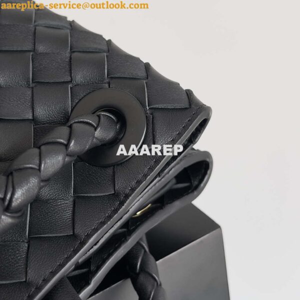 Replica Bottega Veneta BV 743572 Medium Andiamo Black 11