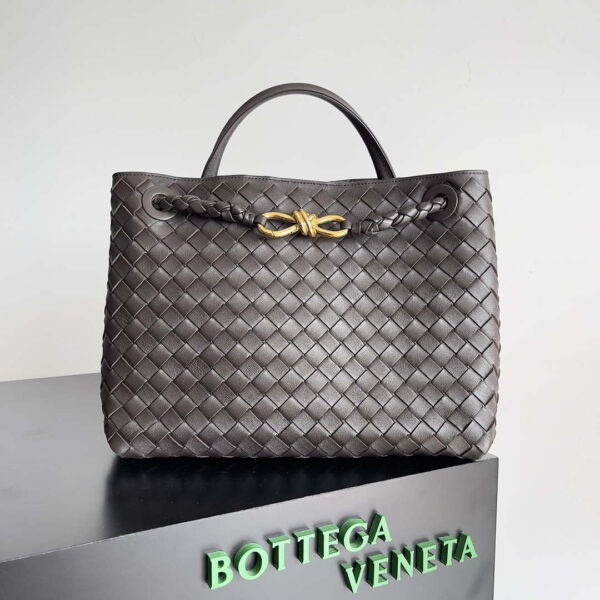 Replica Bottega Veneta BV 743572 Medium Andiamo Drak Brown 3