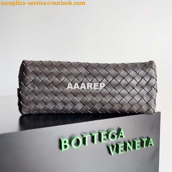 Replica Bottega Veneta BV 743572 Medium Andiamo Drak Brown 5