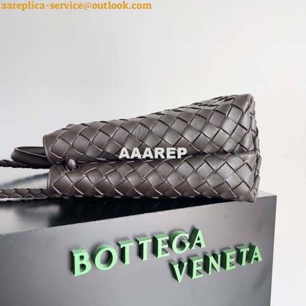 Replica Bottega Veneta BV 743572 Medium Andiamo Drak Brown 6