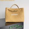 Replica Bottega Veneta BV 743572 Medium Andiamo Light Gray 2