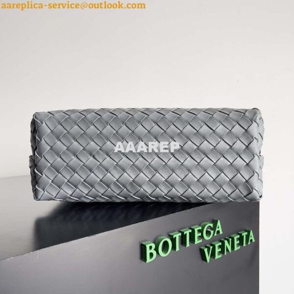 Replica Bottega Veneta BV 743572 Medium Andiamo Light Gray 6