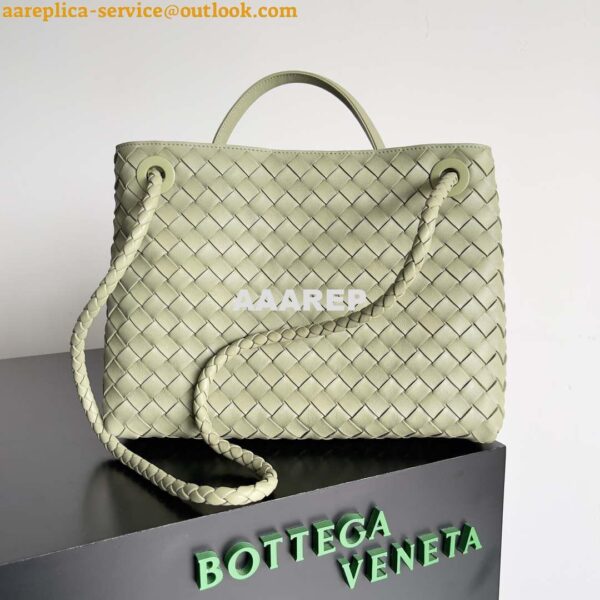 Replica Bottega Veneta BV 743572 Medium Andiamo Travertine 4