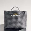 Replica Bottega Veneta BV 743572 Medium Andiamo White