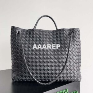 Replica Bottega Veneta BV 743575 Large Andiamo Black 2