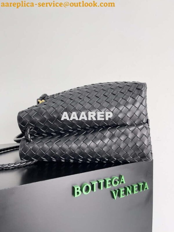 Replica Bottega Veneta BV 743575 Large Andiamo Black 5