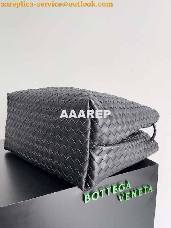 Replica Bottega Veneta BV 743575 Large Andiamo Black 6