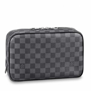 Replica Louis Vuitton Toilet Pouch GM Damier Graphite N47521