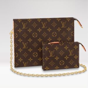 Replica Louis Vuitton LV TOILETRY POUCH ON CHAIN M81412