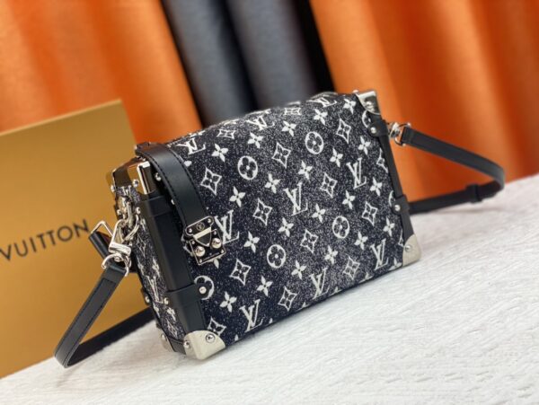 Replica Louis Vuitton SIDE TRUNK Monogram Jacquard Denim M21460 5