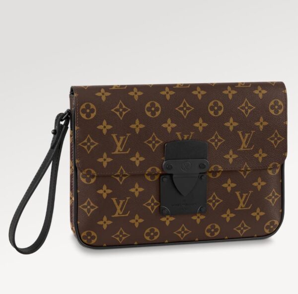 Replica Louis Vuitton LV S LOCK A4 POUCH M80560 3