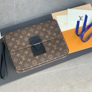 Replica Louis Vuitton LV S LOCK A4 POUCH M80560 2