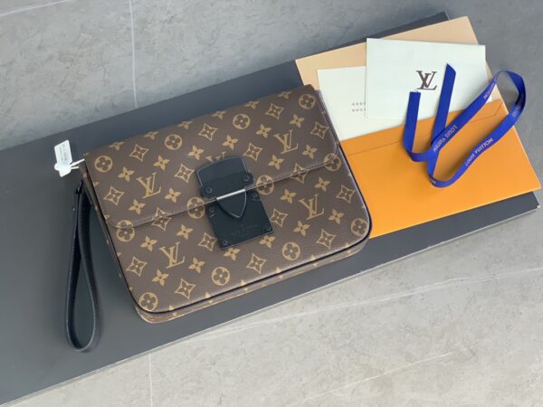 Replica Louis Vuitton LV S LOCK A4 POUCH M80560 4