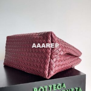 Replica Bottega Veneta BV 743575 Large Andiamo Wine Red 2