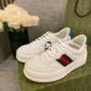 Replica Gucci Men Female GG Sneaker With Web 670408 Brown