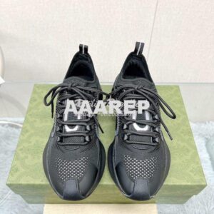 Replica Gucci Men Female Run sneaker 680893 Black 2