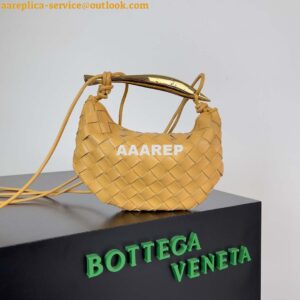 Replica Bottega Veneta BV 744267 Mini Sardine Tan