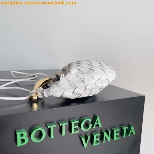 Replica Bottega Veneta BV 744267 Mini Sardine White 4