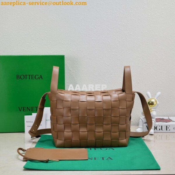 Replica Bottega Veneta BV 7466 Bowling bag Brown 4