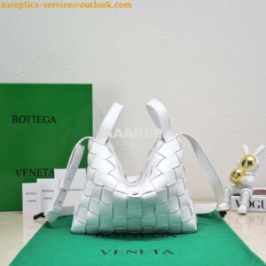 Replica Bottega Veneta BV 7466 Bowling bag White