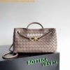 Replica Bottega Veneta BV 754990 Small East/West Andiamo Black