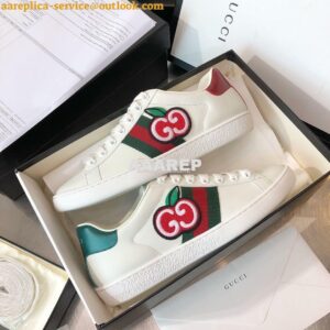 Replica Gucci Men Women's Ace with Embroidered Sneaker 431942 H02 2