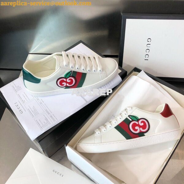 Replica Gucci Men Women's Ace with Embroidered Sneaker 431942 H02 6