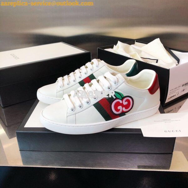 Replica Gucci Men Women's Ace with Embroidered Sneaker 431942 H02 7