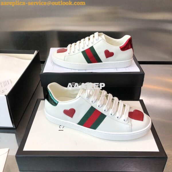 Replica Gucci Men Women's Ace with Embroidered Sneaker 431942 H03 3