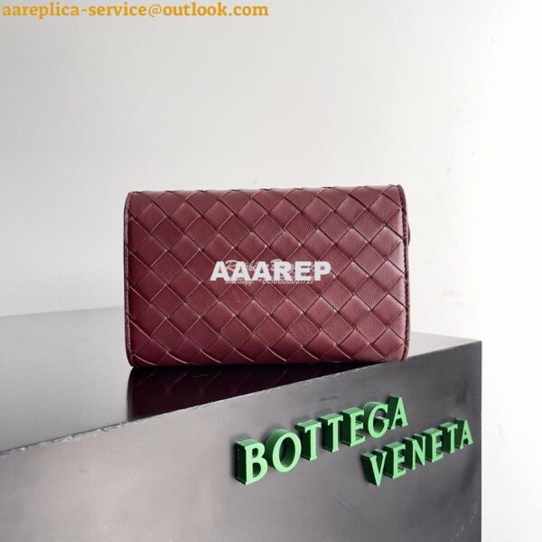 Replica Bottega Veneta BV Andiamo Large Flap Wallet 741504 Lambskin Ba 11