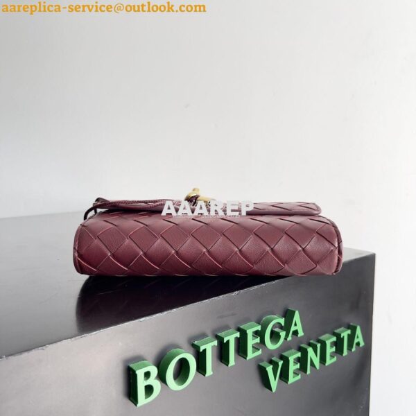 Replica Bottega Veneta BV Andiamo Large Flap Wallet 741504 Lambskin Ba 12