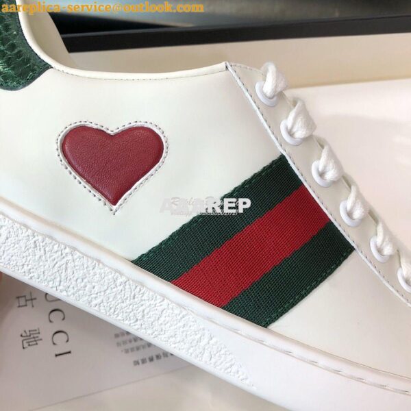 Replica Gucci Men Women's Ace with Embroidered Sneaker 431942 H03 10