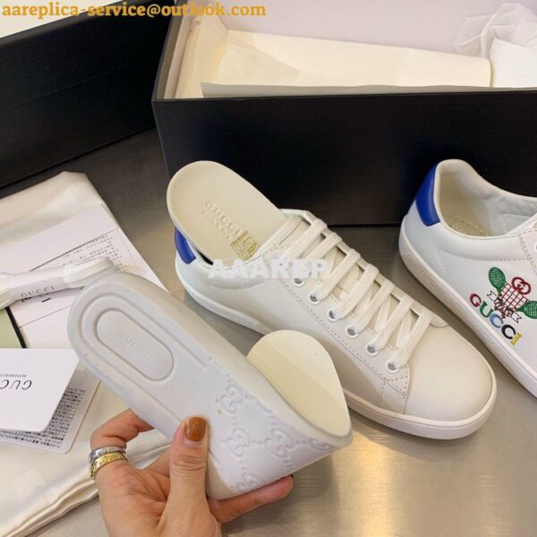 Replica Gucci Men Women's Ace with Embroidered Sneaker 431942 H04 11