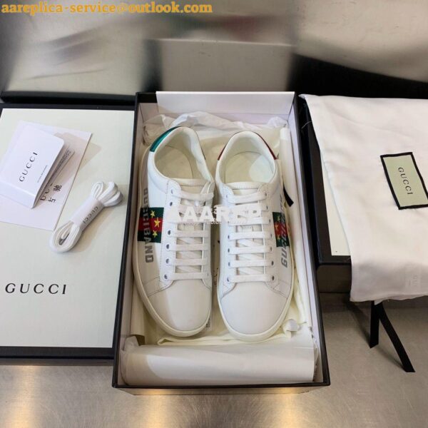 Replica Gucci Men Women's Ace with Embroidered Sneaker 431942 H05 6