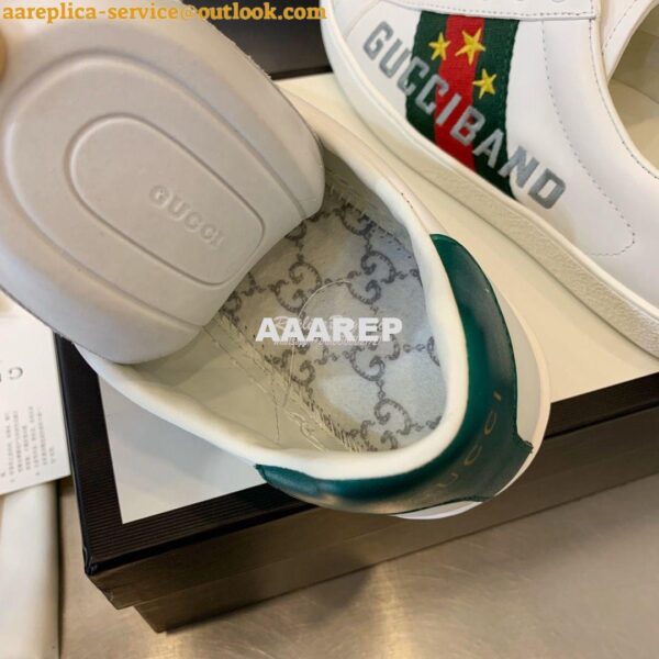 Replica Gucci Men Women's Ace with Embroidered Sneaker 431942 H05 10