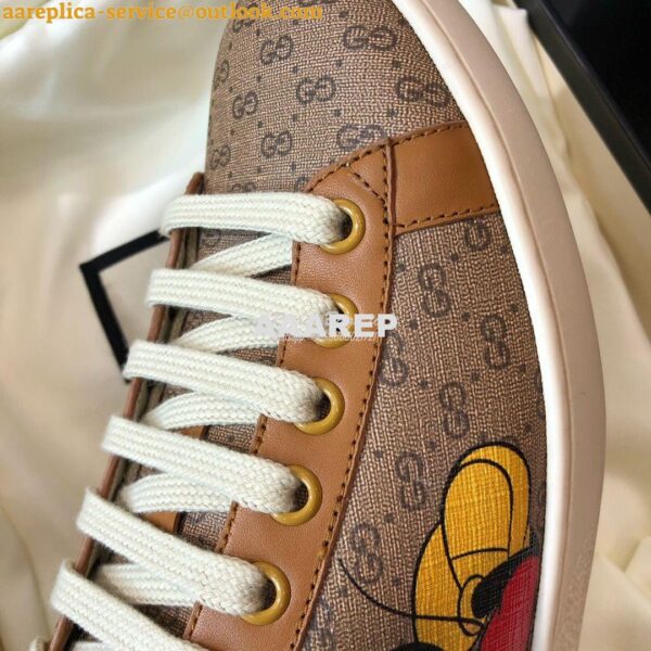 Replica Gucci Men Women's GG Disney x Print Ace Sneaker 431942 H06 10