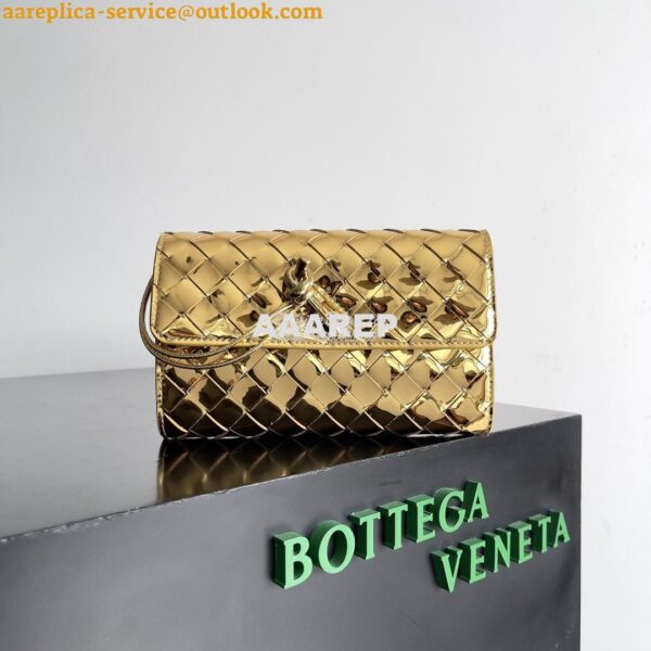 Replica Bottega Veneta BV Andiamo Large Flap Wallet 741504 mirror lami 4