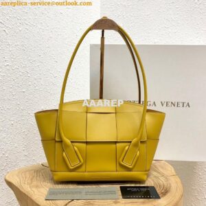 Replica Bottega Veneta BV Arco 33 Bag In French Calf 575943 Yellow