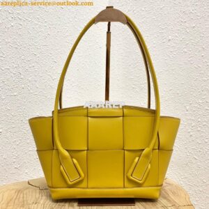 Replica Bottega Veneta BV Arco 33 Bag In French Calf 575943 Yellow 2