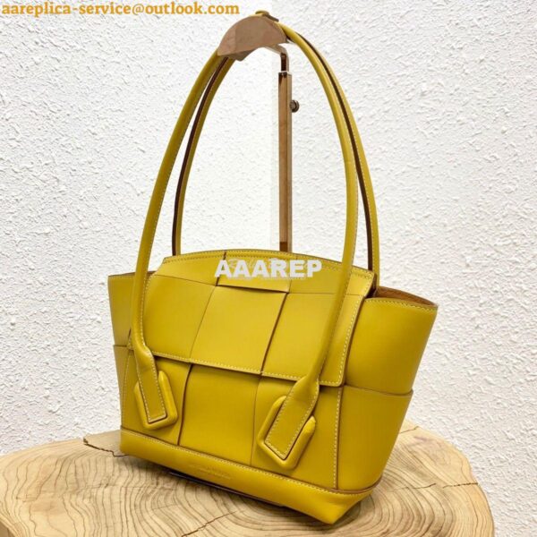 Replica Bottega Veneta BV Arco 33 Bag In French Calf 575943 Yellow 5