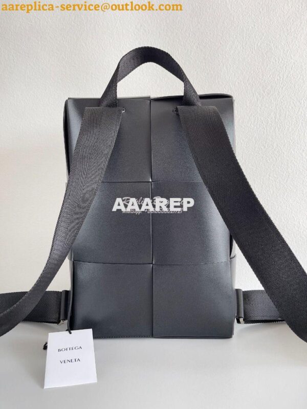 Replica Bottega Veneta BV Arco Backpack 680092 Black 4