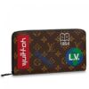 Replica Louis Vuitton Pocket Organizer White Monogram M67817